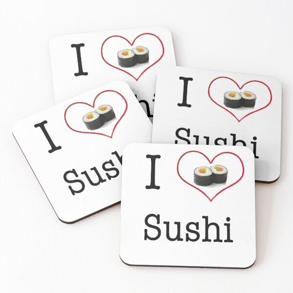 Item preview, I Heart Sushi designed and sold by Emilyromrell.