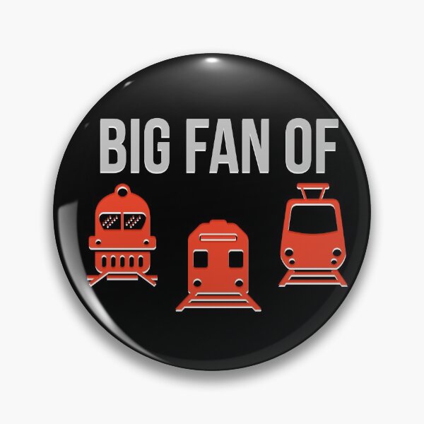 Item preview, Big Fan Of Trains. Autism designed and sold by Hilomind.