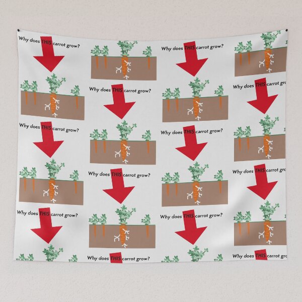 Item preview, Why Does This Carrot Grow designed and sold by Logical Artist.