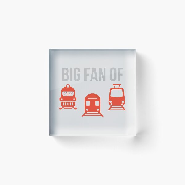 Item preview, Big Fan Of Trains. Autism designed and sold by Hilomind.