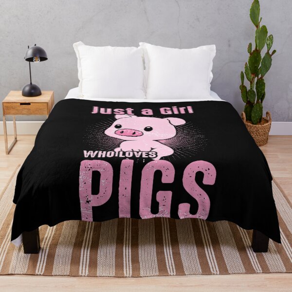 Item preview, Just A Girl Who Loves Pigs designed and sold by busydesign.
