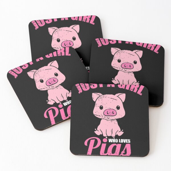 Item preview, Just A Girl Who Loves Pigs designed and sold by busydesign.