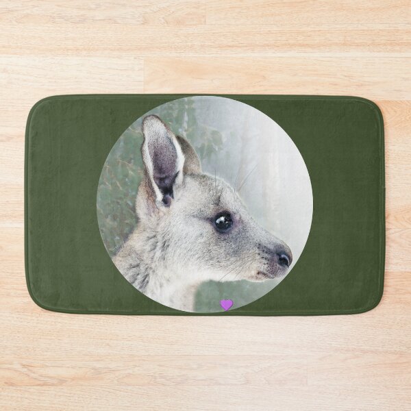 Item preview, Little grey kangaroo joey 3 designed and sold by Trish Hart.