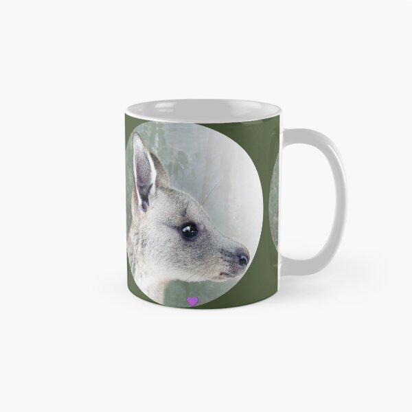 Item preview, Little grey kangaroo joey 3 designed and sold by Trish Hart.