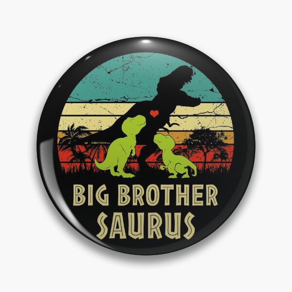 Item preview, Vintage Big Brother Saurus Rex Shirt Family Dinosaur Brother Sister designed and sold by tuanitus.