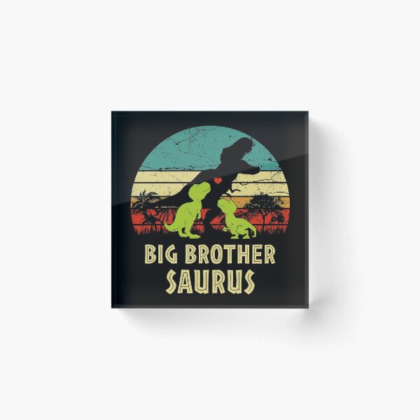 Item preview, Vintage Big Brother Saurus Rex Shirt Family Dinosaur Brother Sister designed and sold by tuanitus.