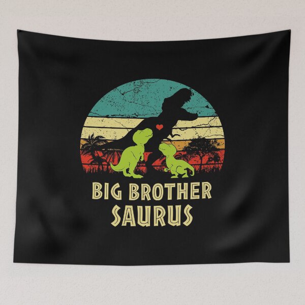 Item preview, Vintage Big Brother Saurus Rex Shirt Family Dinosaur Brother Sister designed and sold by tuanitus.