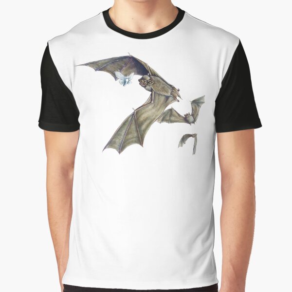 Savi's Pipistrelle - itty bitty bats flying around Graphic T-Shirt