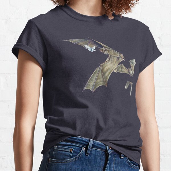 Savi's Pipistrelle - itty bitty bats flying around Classic T-Shirt