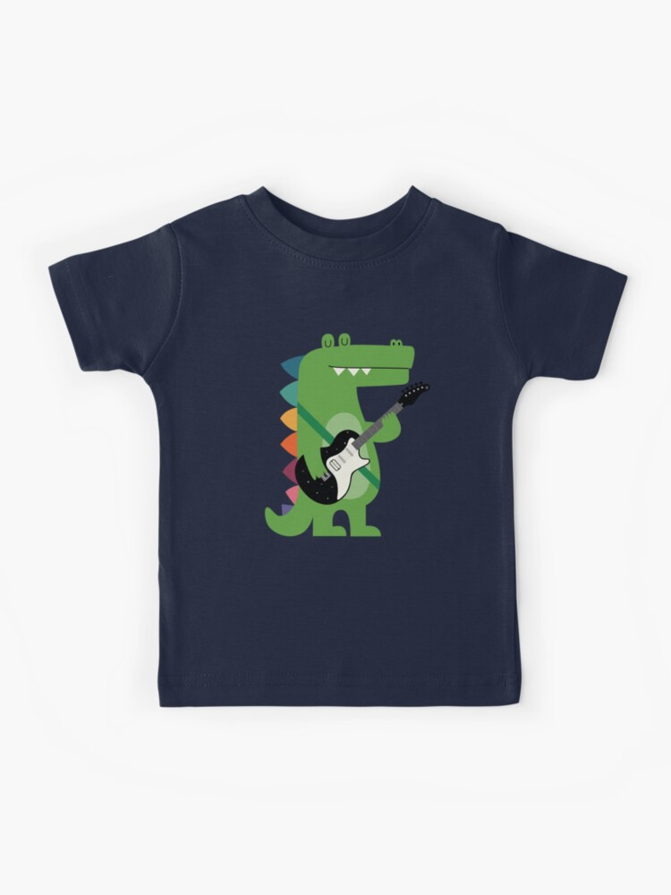 Thumbnail 1 of 2, Kids T-Shirt, Croco Rock designed and sold by AndyWestface.