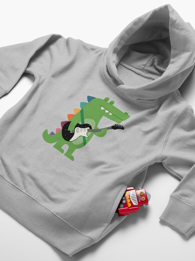 Alternate view of Croco Rock Toddler Pullover Hoodie