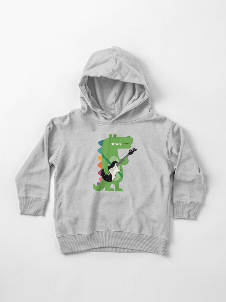 Thumbnail 1 of 5, Toddler Pullover Hoodie, Croco Rock designed and sold by AndyWestface.