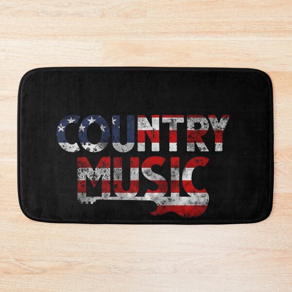 Item preview, Country Music Retro Vintage Guitar designed and sold by busydesign.