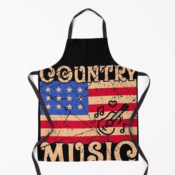 Item preview, Country Music Retro Vintage Guitar designed and sold by busydesign.