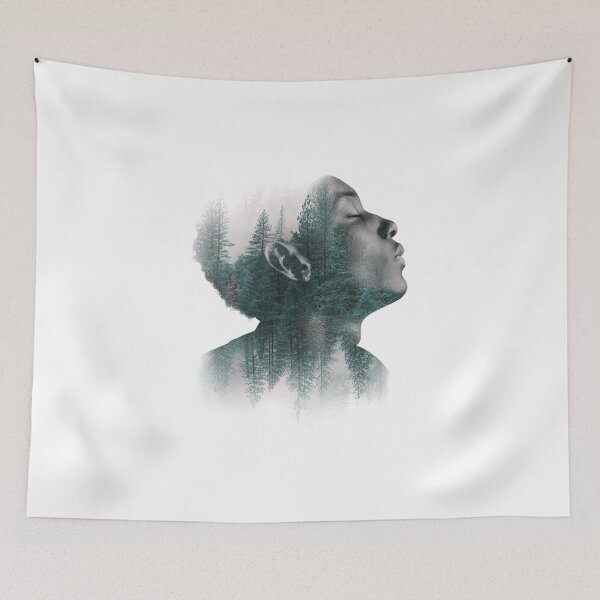 Item preview, Man and Forest, Man and Nature designed and sold by vishal100ni.