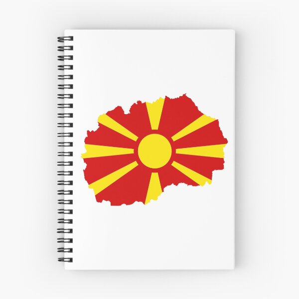 Item preview, Flag Map of Macedonia designed and sold by abbeyz71.