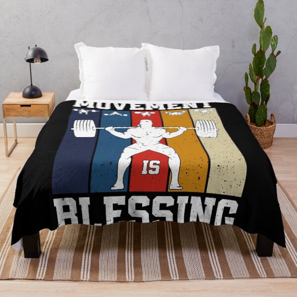 Item preview, Movement Is Blessing Encouraging Quotes designed and sold by YAHIA-14.