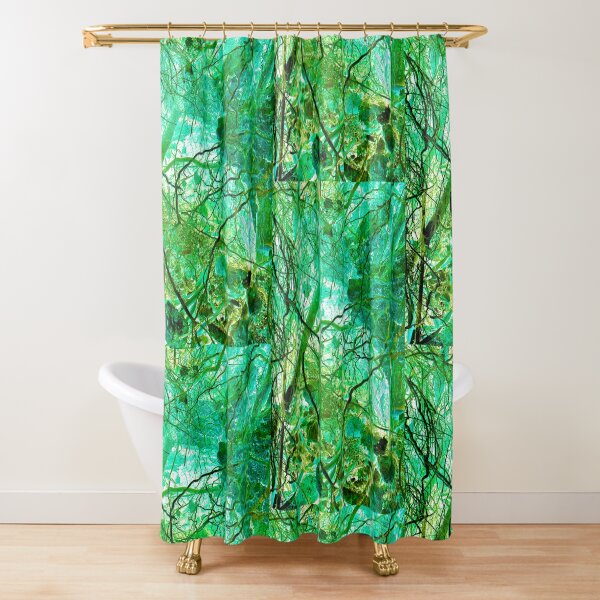 TONE ROOTS 6 - Subterranean Conversation Exposed Shower Curtain
