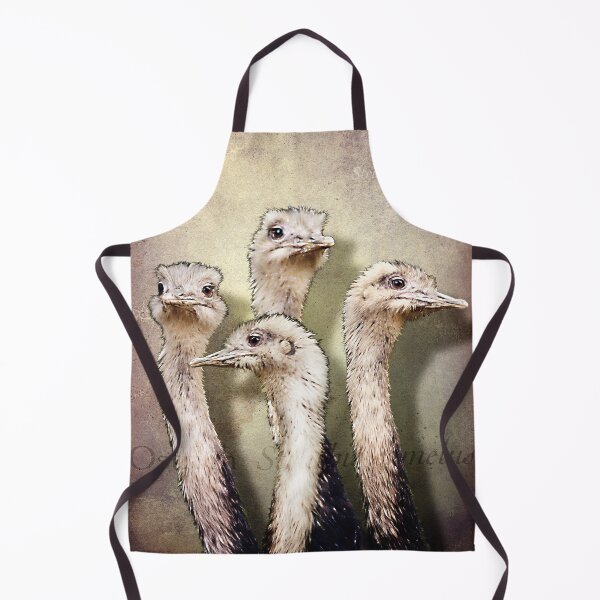 Item preview, pride of ostriches designed and sold by Trish Hart.