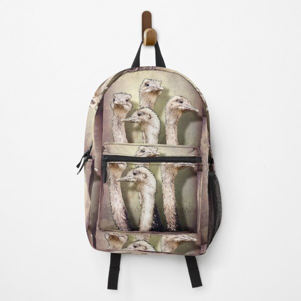Item preview, pride of ostriches designed and sold by Trish Hart.