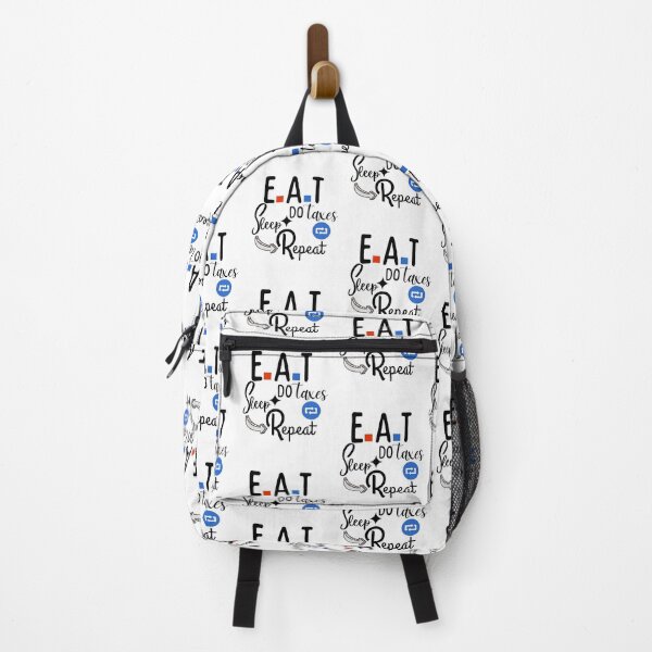 Item preview, Eat Sleep Do Taxes Repeat III for white designed and sold by dalypdesign.