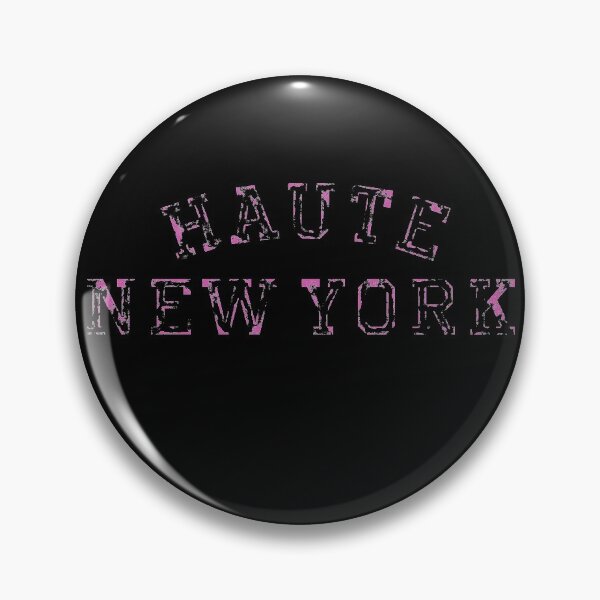 Item preview, HAUTE NEW YORK Distressed College Text Design - Pink designed and sold by JennieCarolina.
