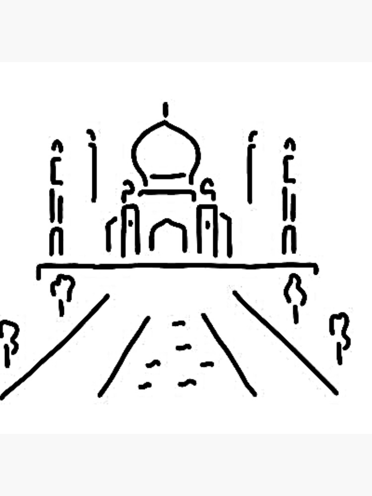 How to Draw the Taj Mahal: Narrated Step by Step - YouTube