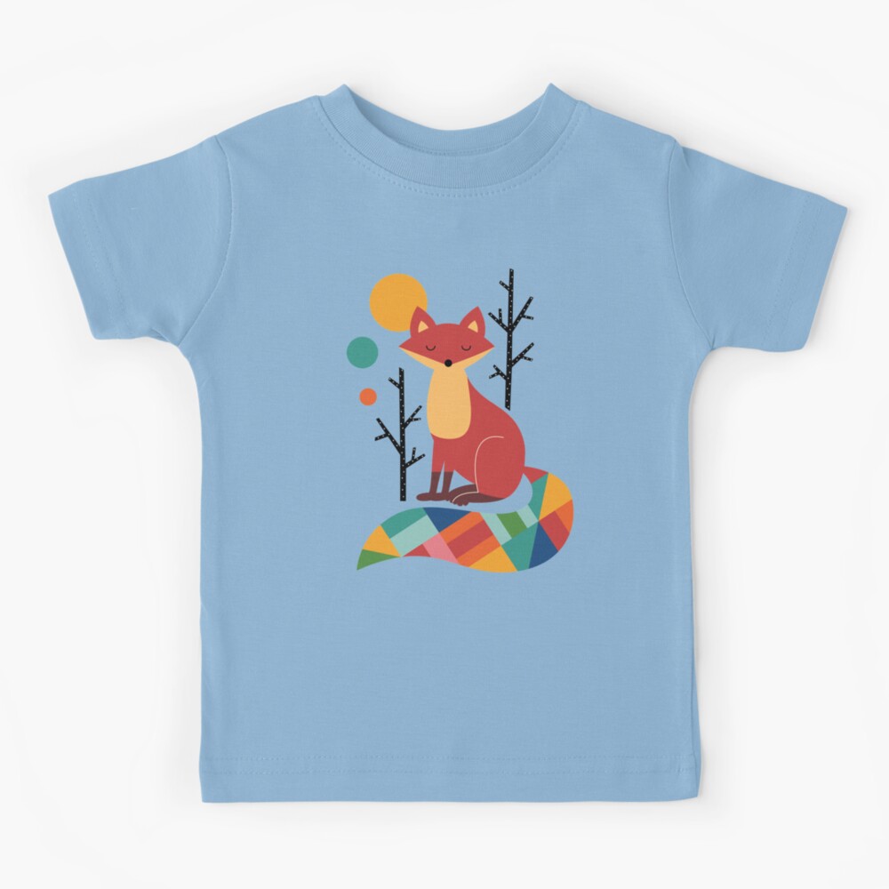 Rainbow Fox Kids T-Shirt for Sale by AndyWestface