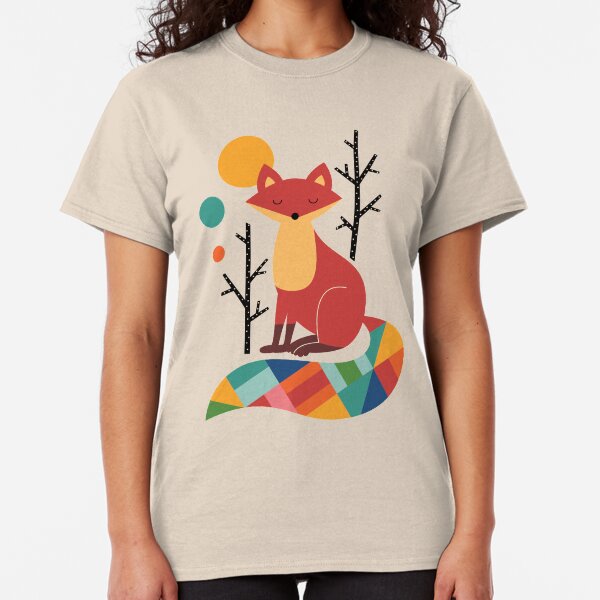 Rainbow Fox Classic T-Shirt