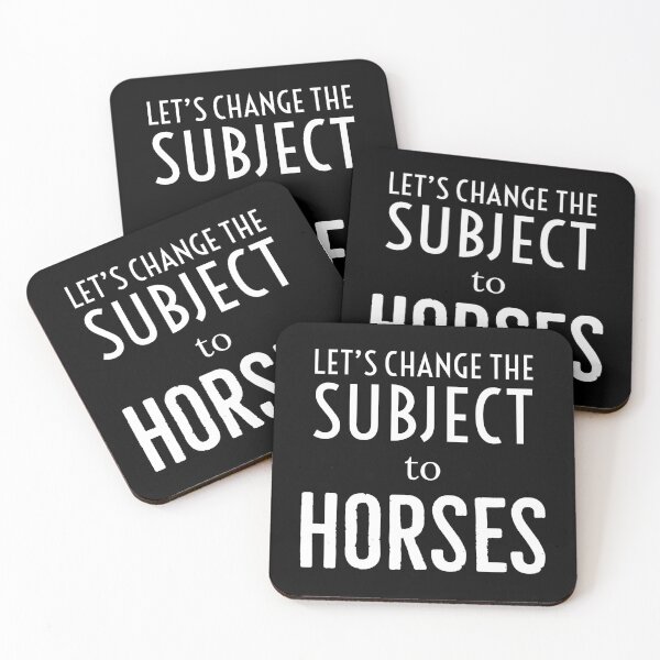 Item preview, Let's change the subject to horses designed and sold by Gingatoo.