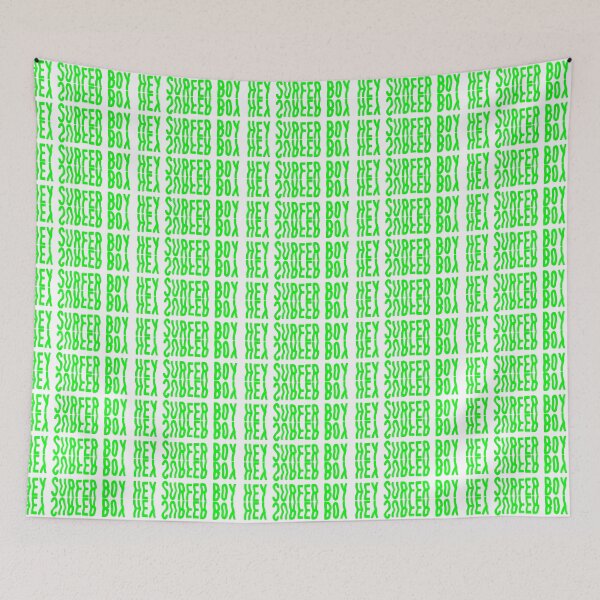 Item preview, Hey Surfer Boy (green) designed and sold by Mathew James.
