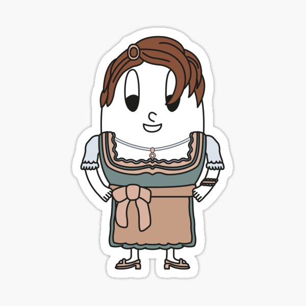 Oktoberfest Dirndl Sticker by Nadja König – Illustration for iOS & Android