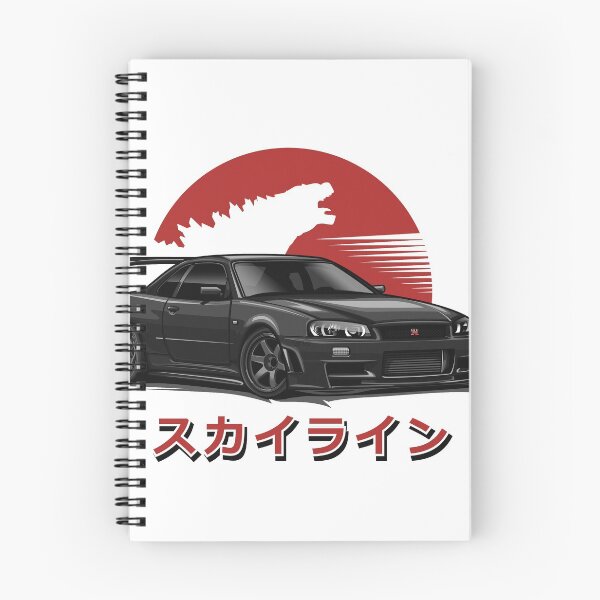 Item preview, Monster Skyline GTR R-34 (Black) designed and sold by JioojiProject.