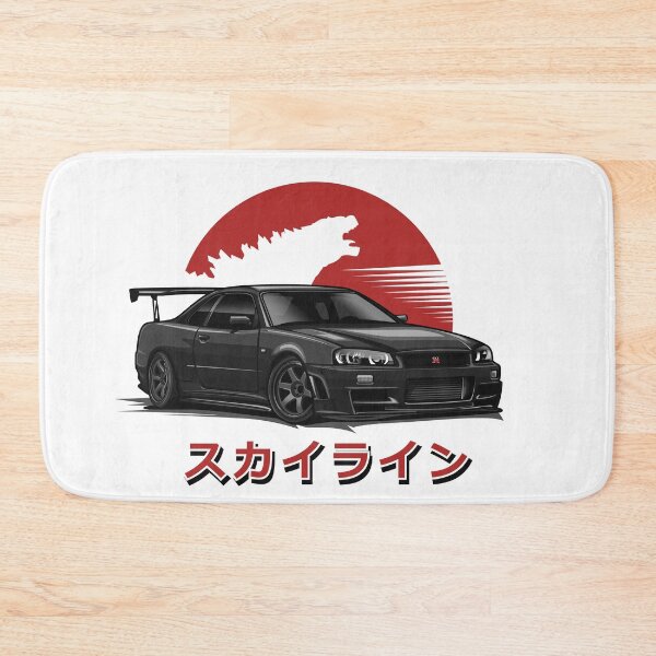 Item preview, Monster Skyline GTR R-34 (Black) designed and sold by JioojiProject.