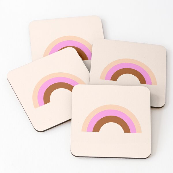 Item preview, Retro Rainbow, Pink Rainbow, Strawberry Freddo Rainbow, 70s, Brown designed and sold by Megan O'Brien.