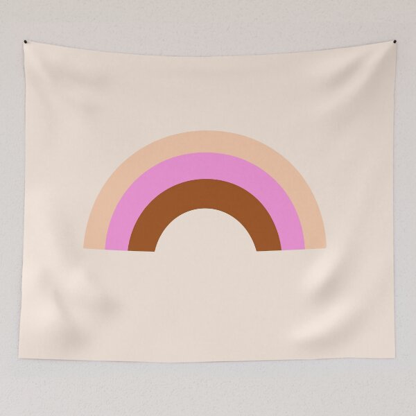 Item preview, Retro Rainbow, Pink Rainbow, Strawberry Freddo Rainbow, 70s, Brown designed and sold by Megan O'Brien.