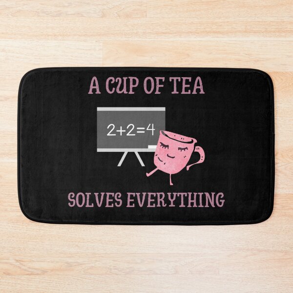 Item preview, Tea Solves Everything - Funny Math designed and sold by Irelene.