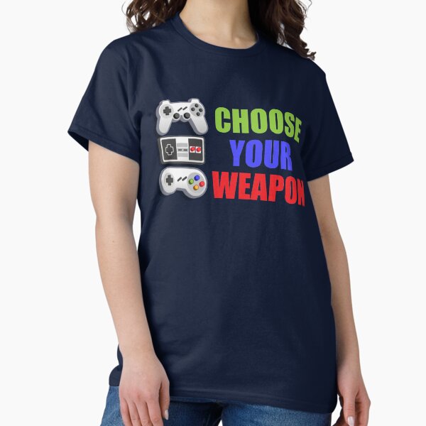 Item preview, Choose Your Weapon Gaming Design  designed and sold by lmcvinco.