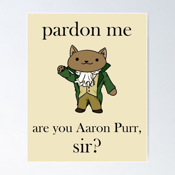 Item preview, Alexander Hamilcat (Black Text) designed and sold by Better Off Dev.