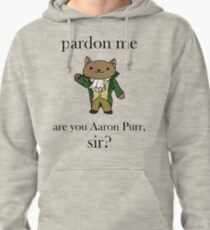 Alexander Hamilcat (Black Text) Pullover Hoodie