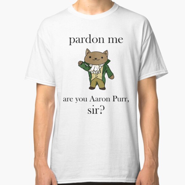 Alexander Hamilcat (Black Text) Classic T-Shirt