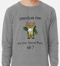 Sudadera ligera Alexander Hamilcat (texto negro)