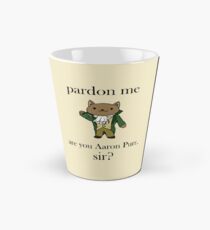 Taza cónica Alexander Hamilcat (texto negro)
