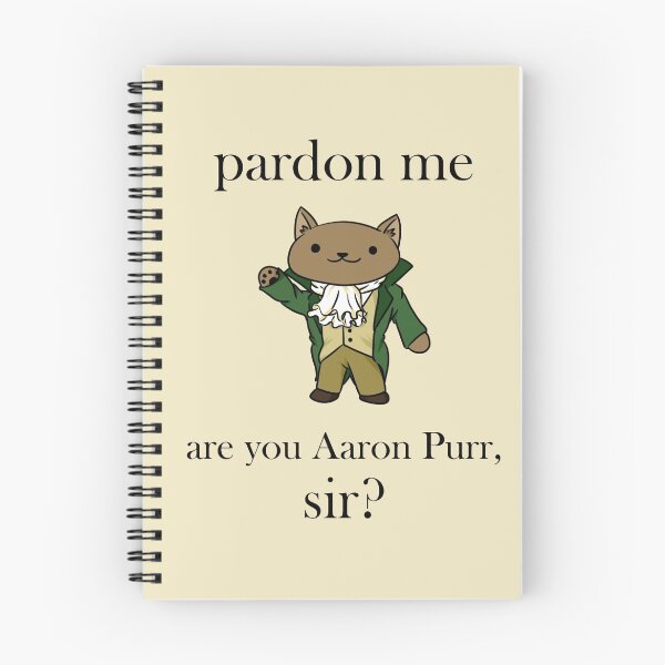 Item preview, Alexander Hamilcat (Black Text) designed and sold by Better Off Dev.