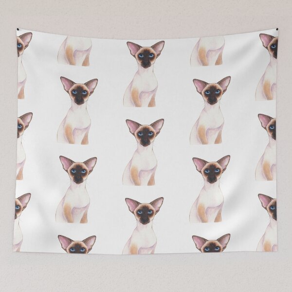 Item preview, Oriental shorthair cat designed and sold by Kaoryn Chan.