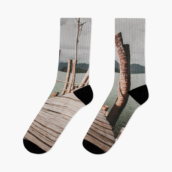 Item preview, Jetty by the sea, moody view designed and sold by Melissa Peltenburg.