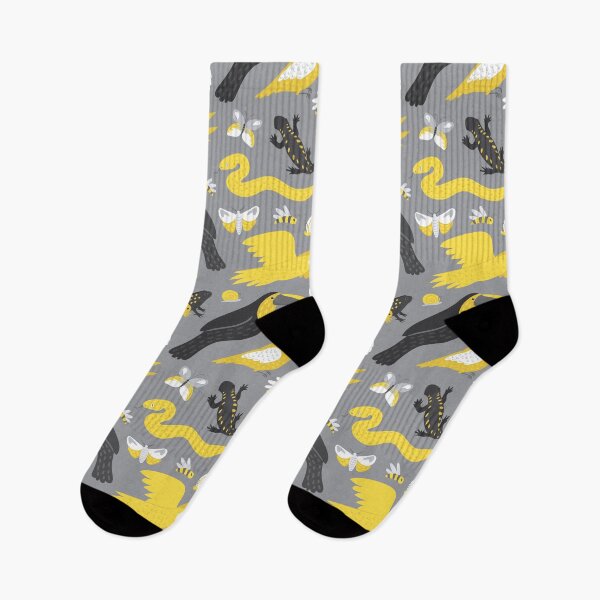 Item preview, Gray and yellow fauna designed and sold by Capictures.