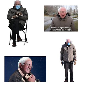 Vorschaubild zum Design Bernie Sanders Sticker Pack von wyskiski