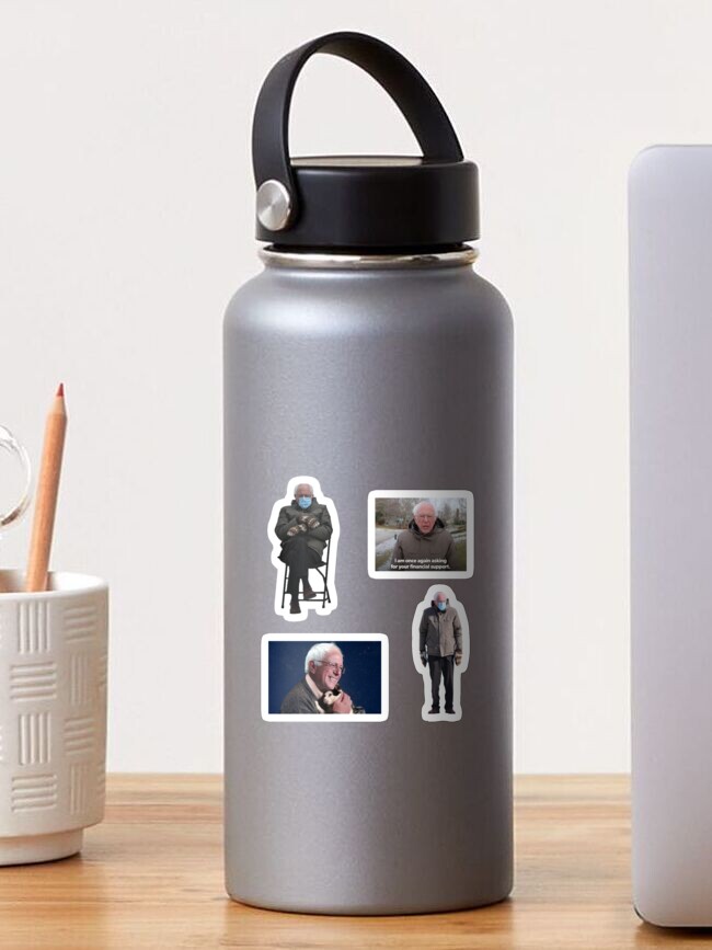 Thumbnail 1 von 3, Sticker, Bernie Sanders Sticker Pack designt und verkauft von wyskiski.