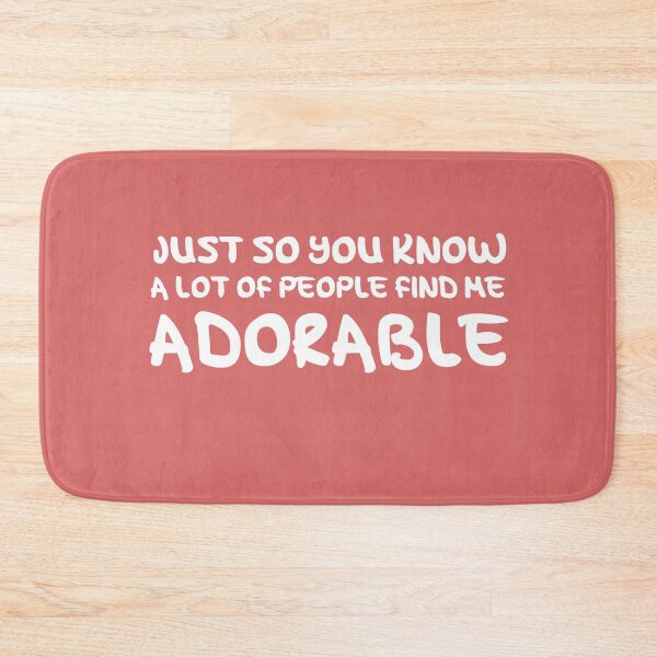 Item preview, Adorable Cute Pretty Funny Quote Silly Happy designed and sold by sillyquestions.